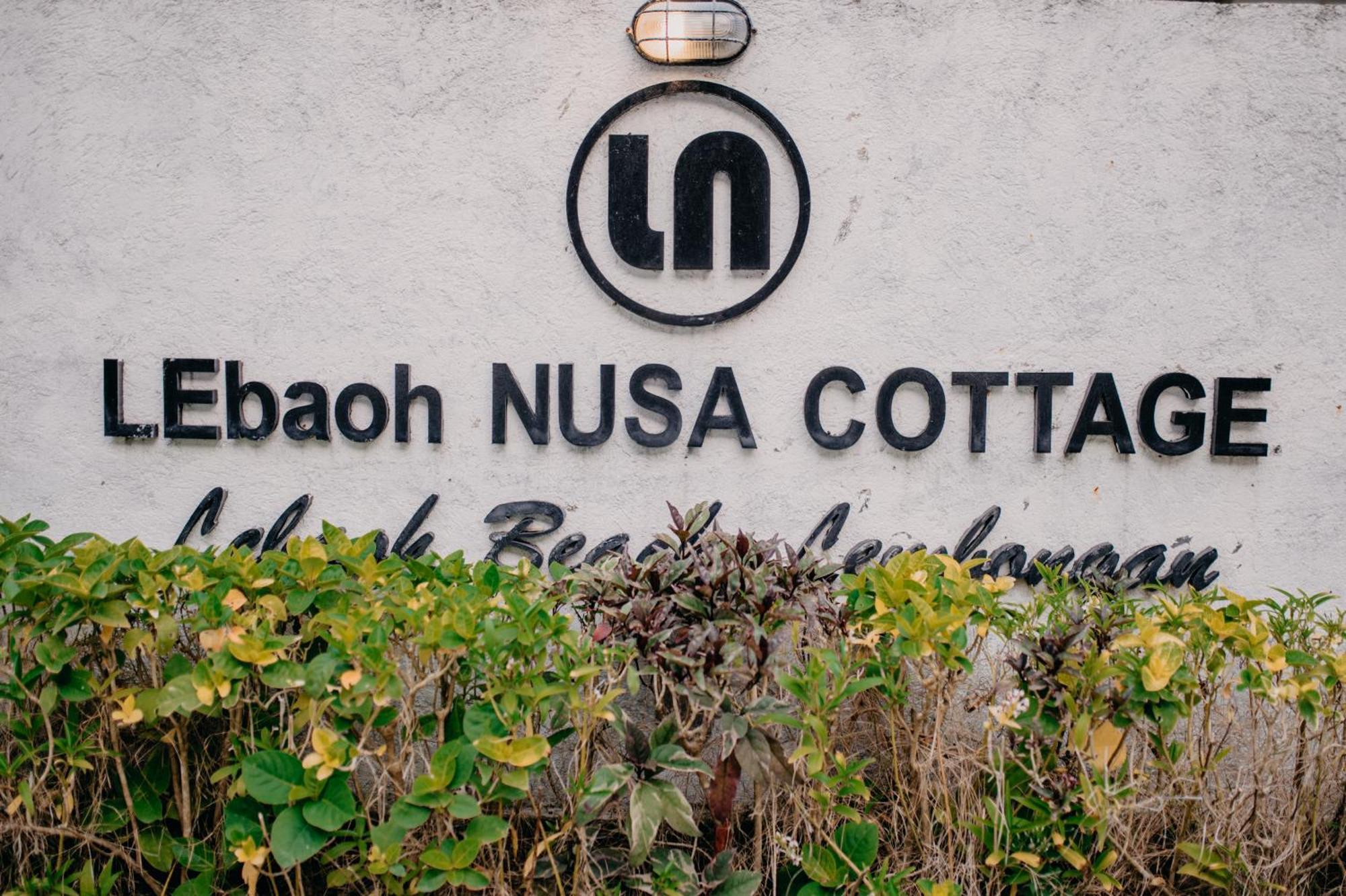 Lebaoh Nusa Cottage レンボンガン島 エクステリア 写真